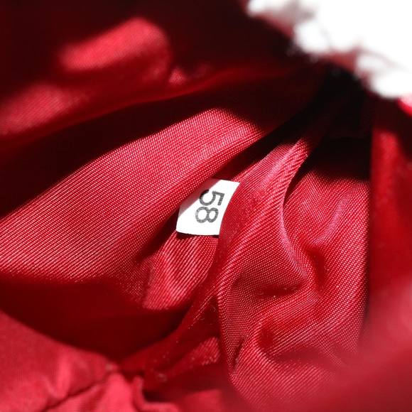 PRADA Accessory Pouch Nylon Red Auth 44108 - Picture 12 of 16